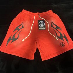 Red Hellstar Shorts