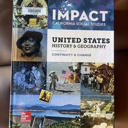 School Books Biology: California Edition And United States History & Geography: Continuity & Change California Teacher Edition