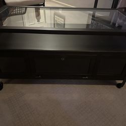 Glass Table-TV stand