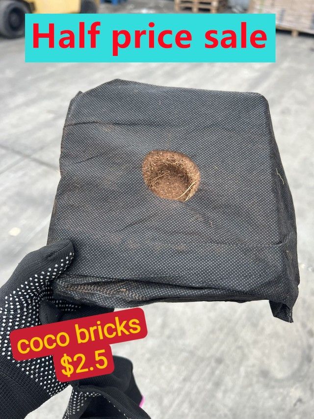 Coco Coir Brick,$2.5 for 1 pick