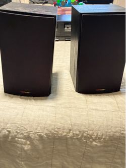 Polk Audio T15 Bookshelf Speakers Pair Black