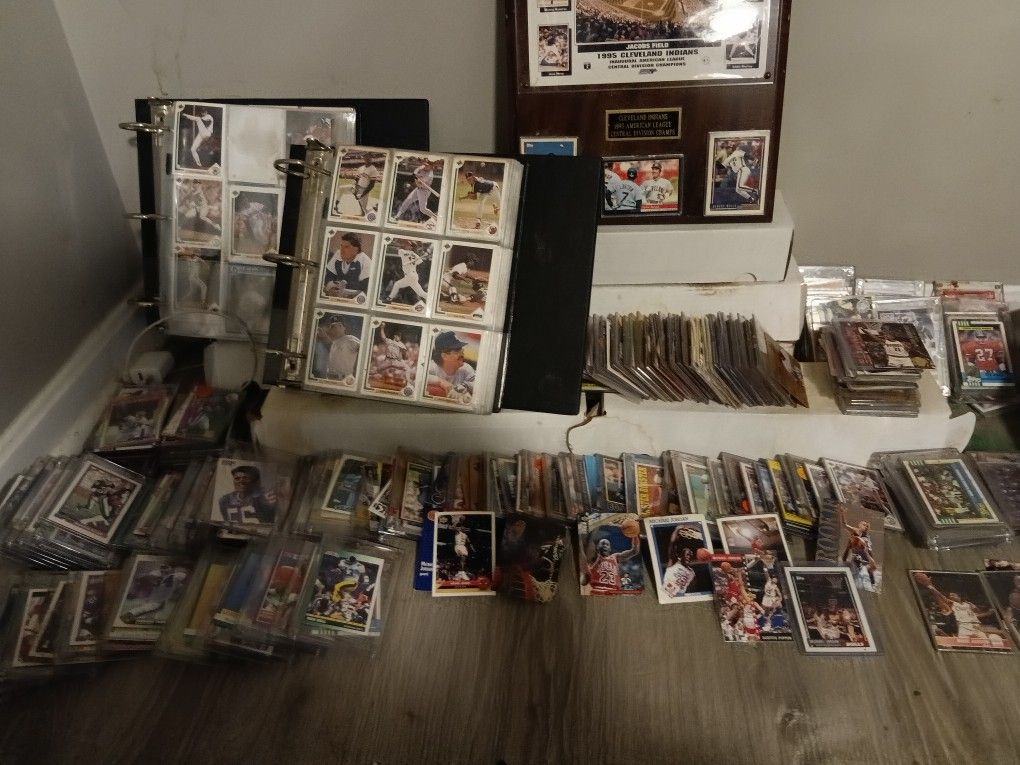 Collection Off All Star Football, Basketball, Baseball Players