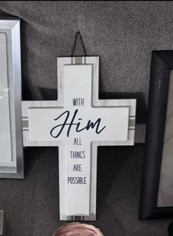 Decorative Hanging Cross Wall Sign