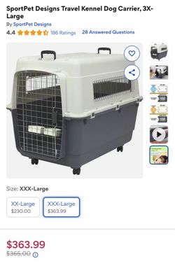 2 Dog Crates Immediate Pickup Huge Savings