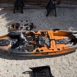 Old Town Sportman 106 Minn Kota (only used twice