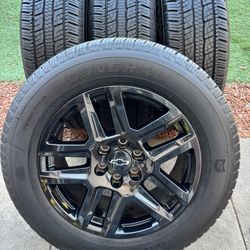 Chevy Silverado Tahoe Yukon rims GMC Sierra Denali Avalanche rines llantas Suburban rims Chevrolet Z71 4x4 rims tires trail boss rims Tires