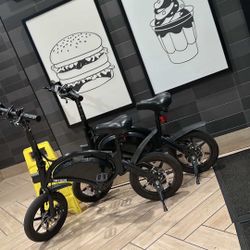 Two Jetson Bolt Pro Electric Bikes