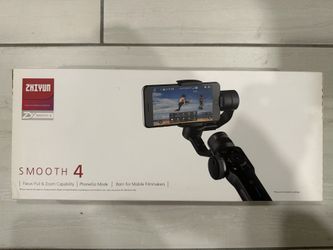 Zhiyun Smooth 4 3-Axis Handheld Gimbal Black Camera Stabilizer