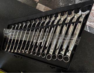 Milwaukee Combination Metric Wrench Mechanics Tool Set (15-Piece)