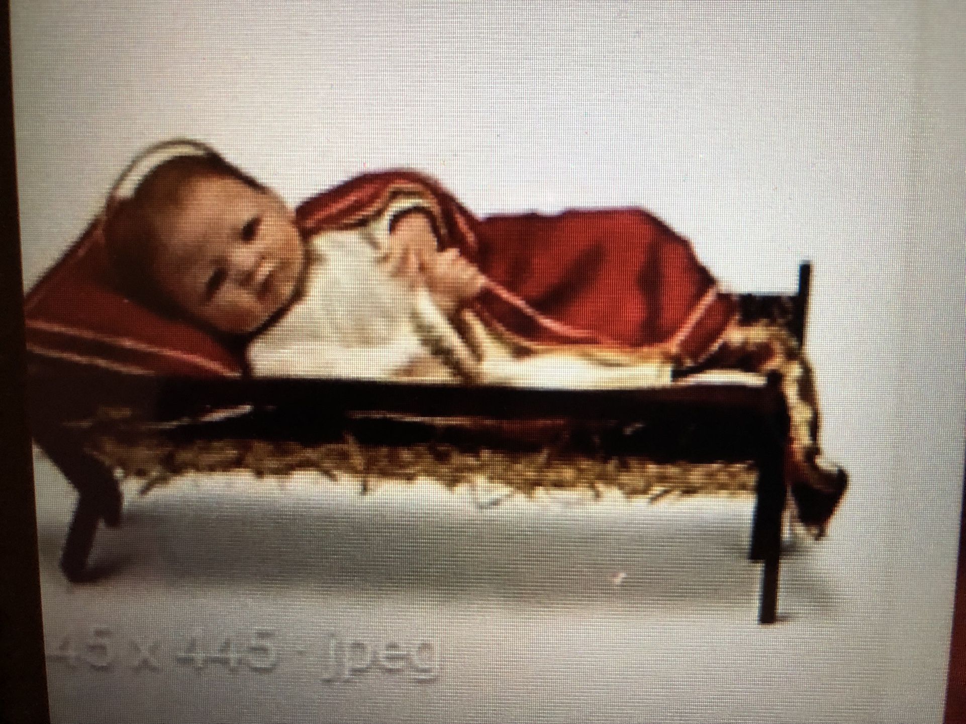 “Jesus, The Savior Is Born” Life Sized Doll