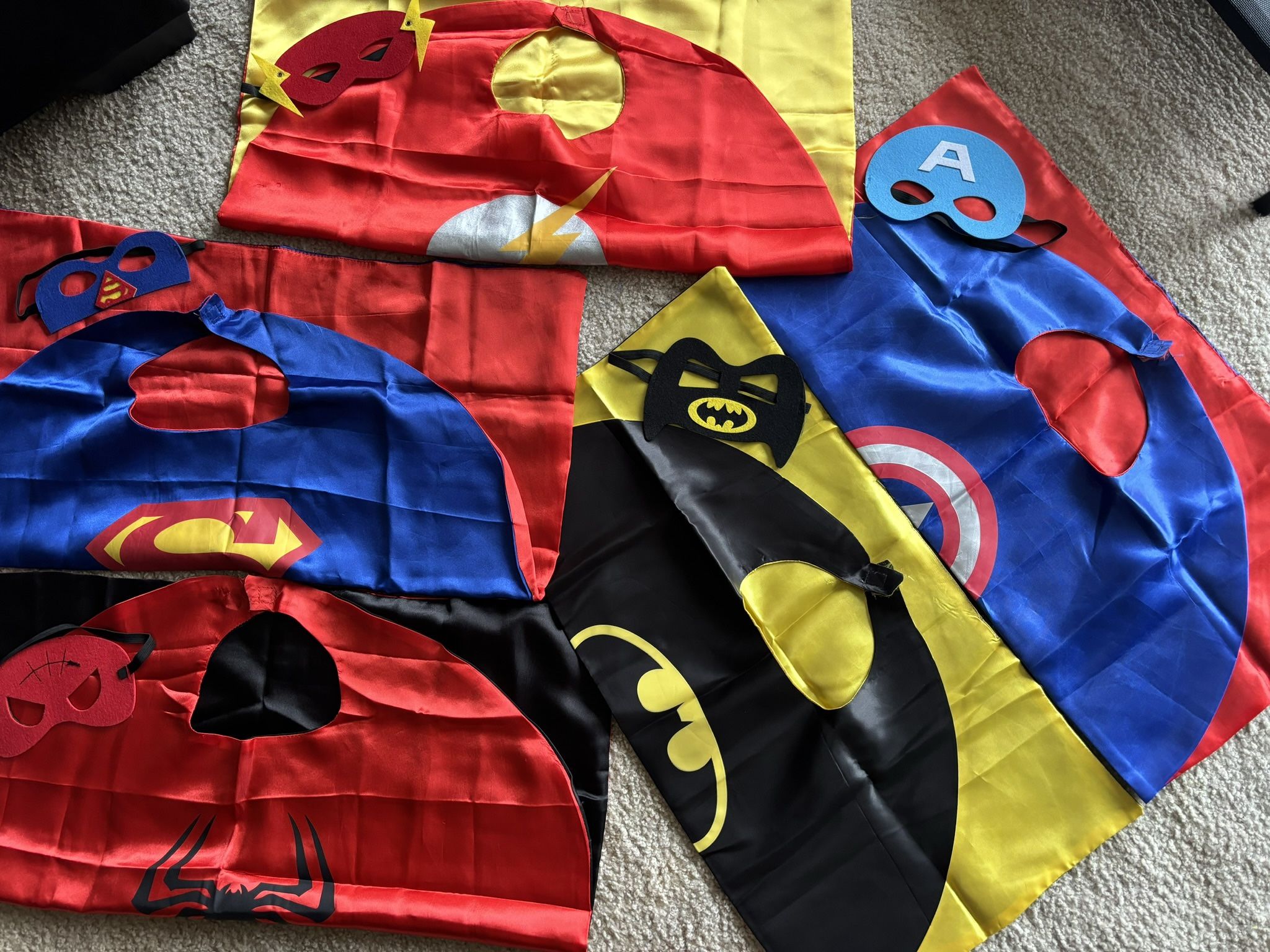 Kids Capes And Masks