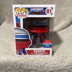 Masters Of The Universe Roboto Funko Pop