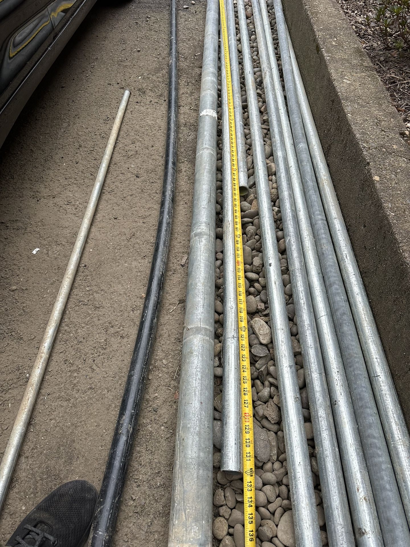 galvanized pipe 150 ft