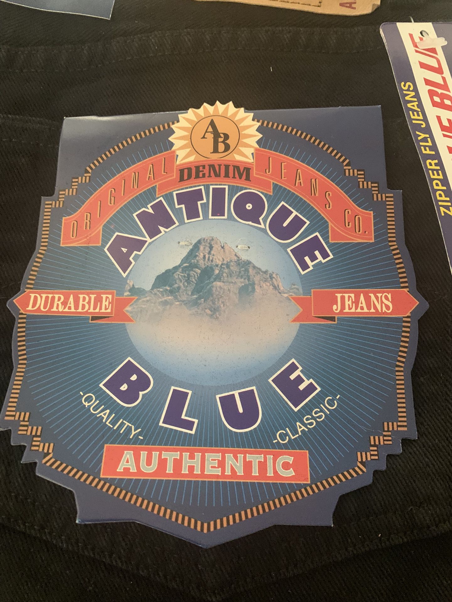 New Antique Blue Jeans.