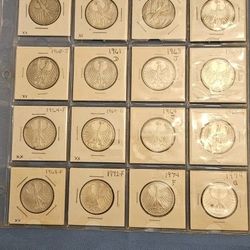 German 5 Mark Silver Coins