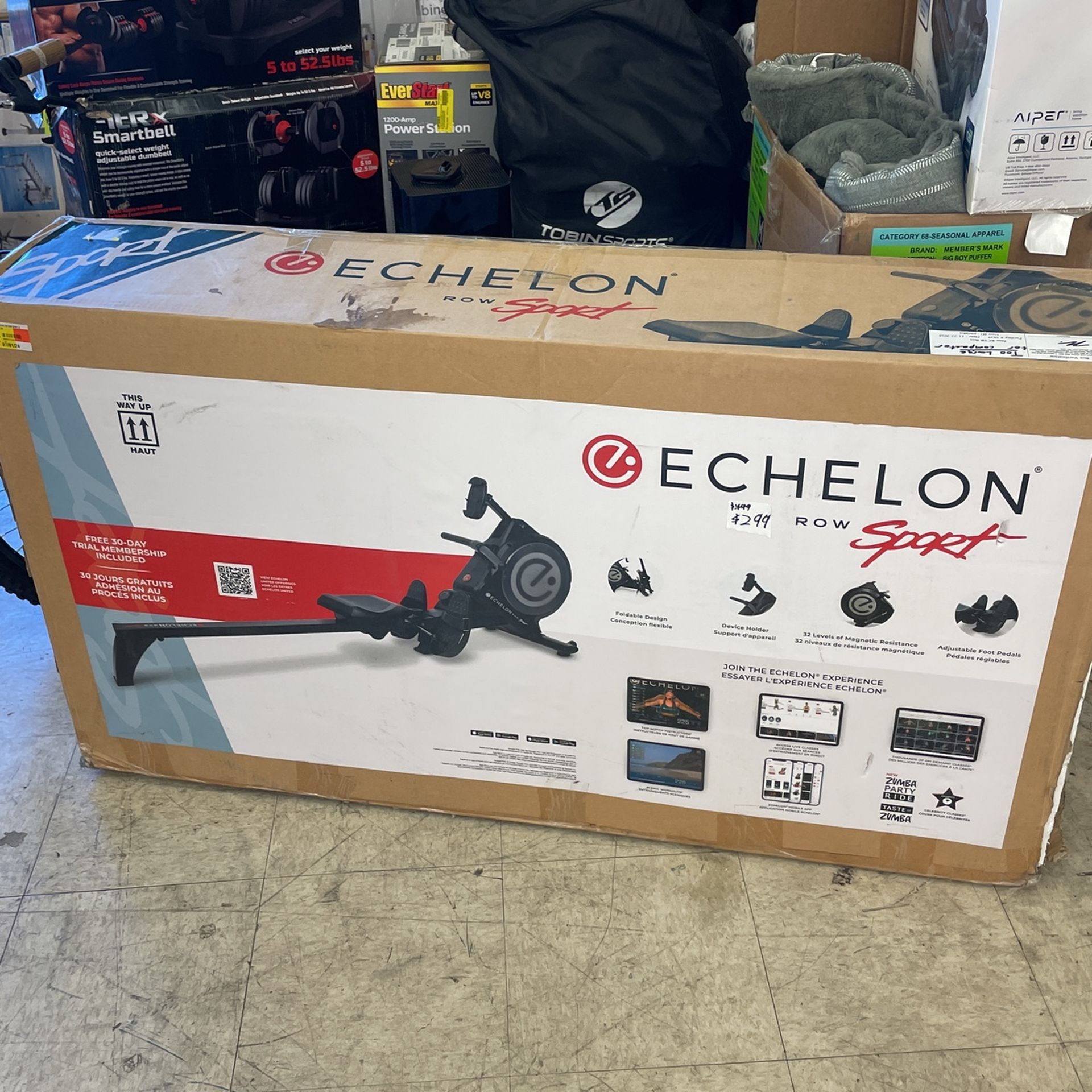 Echelon Row Machine