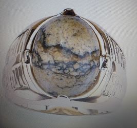Brand New men's Gold plated ring with nice center stone. Size 10. ONLY $30.