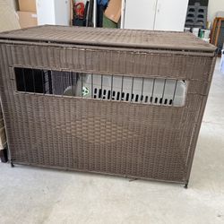 XL Wicker Dog Crate ( $175) - Great Price For These!