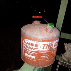 Antique Vintage Gas Can 5 Gallon