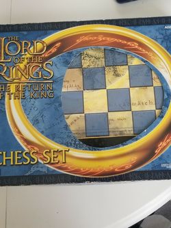 Chess Set Lord Of The Rings