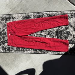 Rebelt Premium Red Jogger Sweatpants – Size Medium