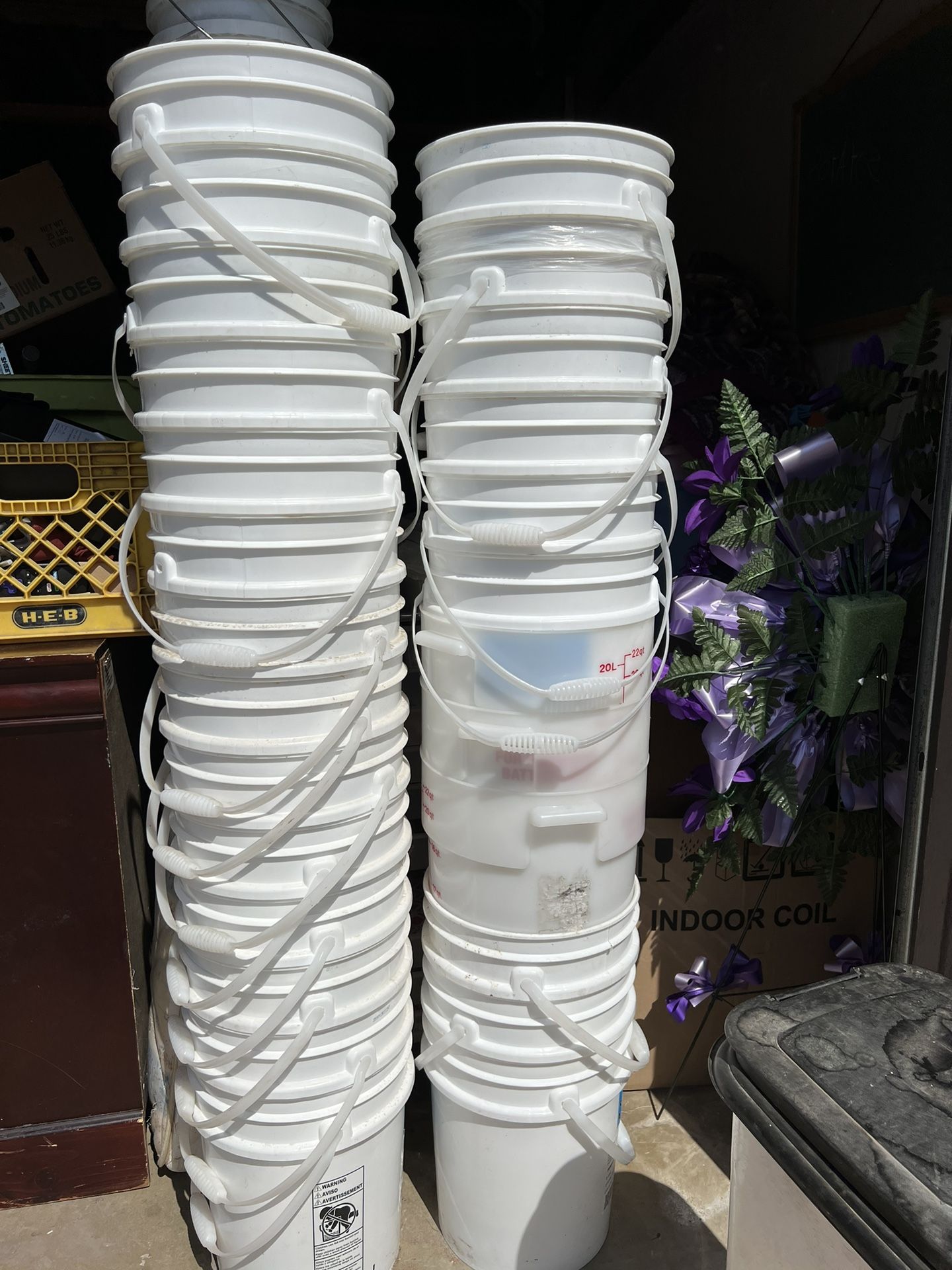 Food Grade Buckets for Sale in San Antonio, TX OfferUp