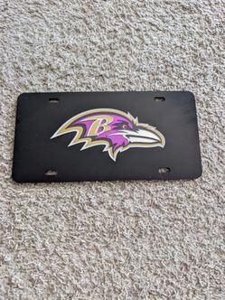 Baltimore Ravens Front License plate