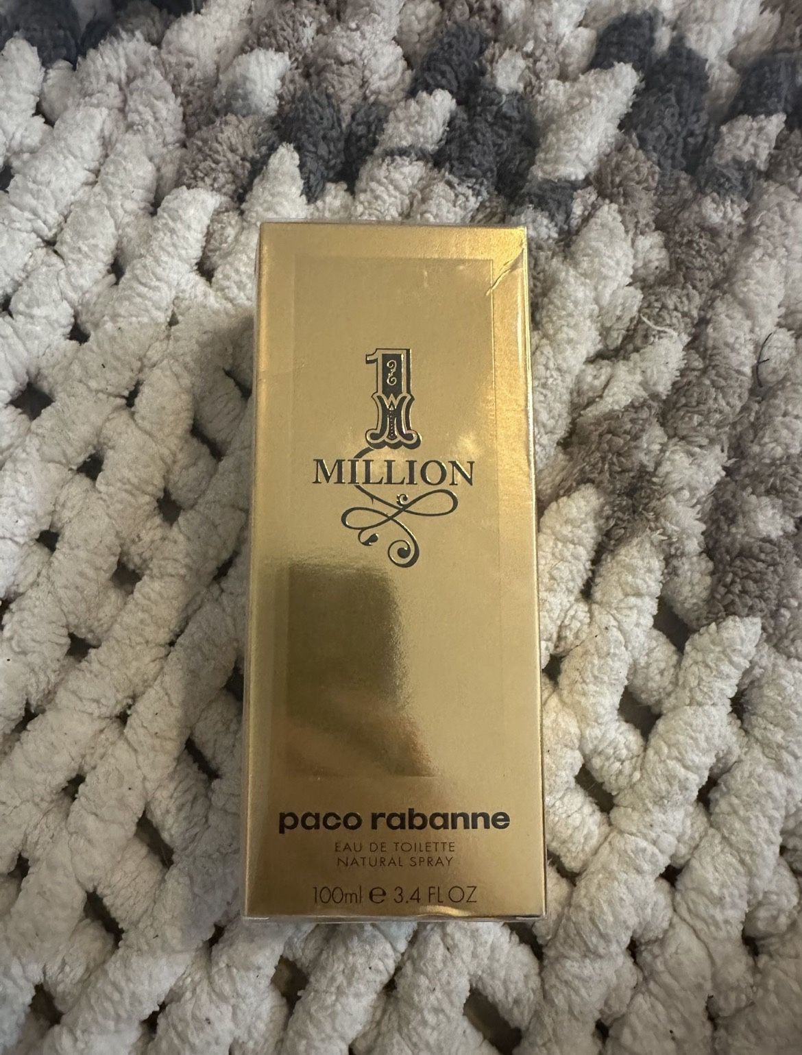 Paco Rabanne 1 Million Eau de Toilette Spray Men 3.4 FL OZ. 100 ML Brand New