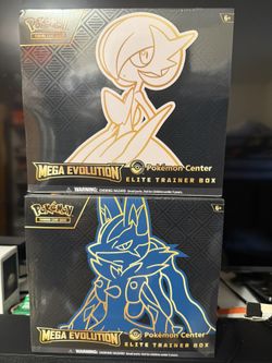 Pokemon Center Mega Evolutions Lucario And Gardevior