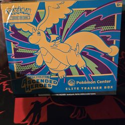 Ascende heroes  etb pokemon center