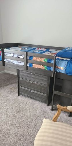 Lofted Twin Bed