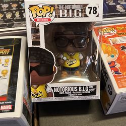 Notorious BIG With Jersey Funko Pop