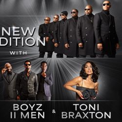 New Edition with Boyz II Men and Toni Braxton