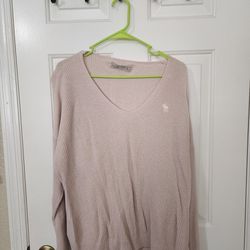 Abercrombie Pink Sweater 