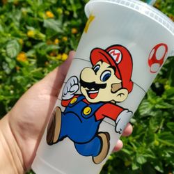 Mario Bros Personalised Cup