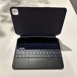 CHESONA iPad Keyboard Case – Magnetic Stand + Backlit Keys