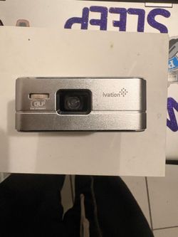 Ivation Pro3 Smart DLP Projector, portable and rechargeable
