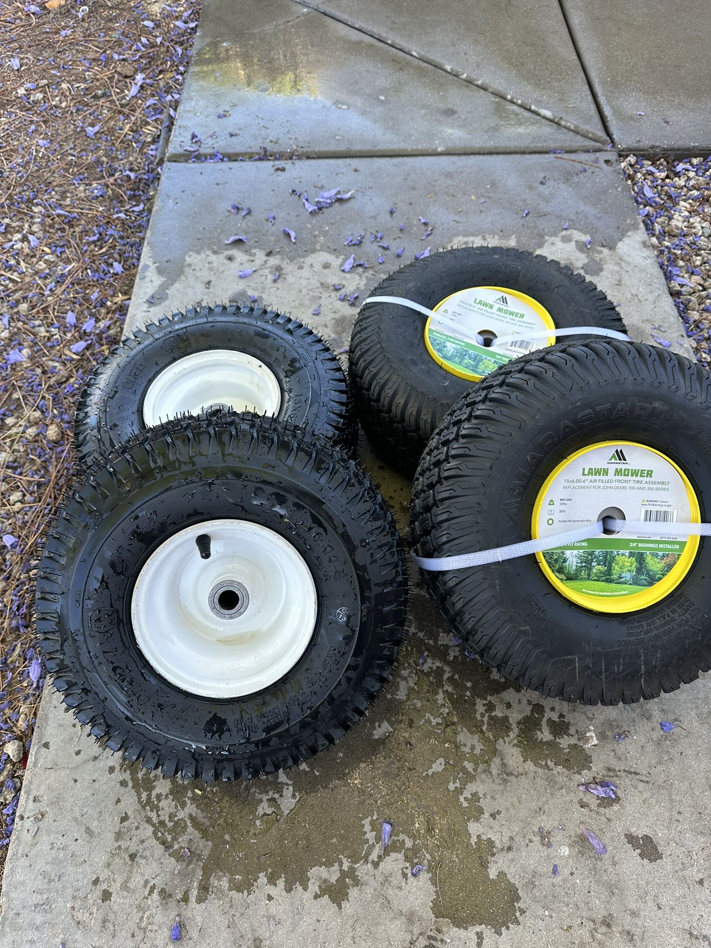 Riding Mower Tires and Wheels 