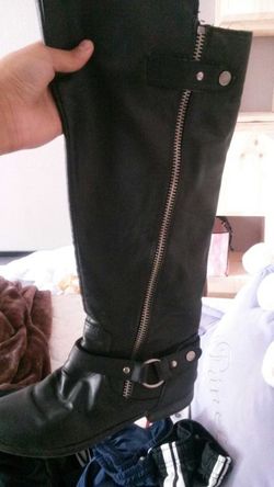 black rampage riding boots