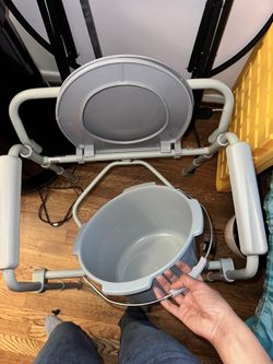 Sanitized Medical Bedside Commode (bathroom assistance)