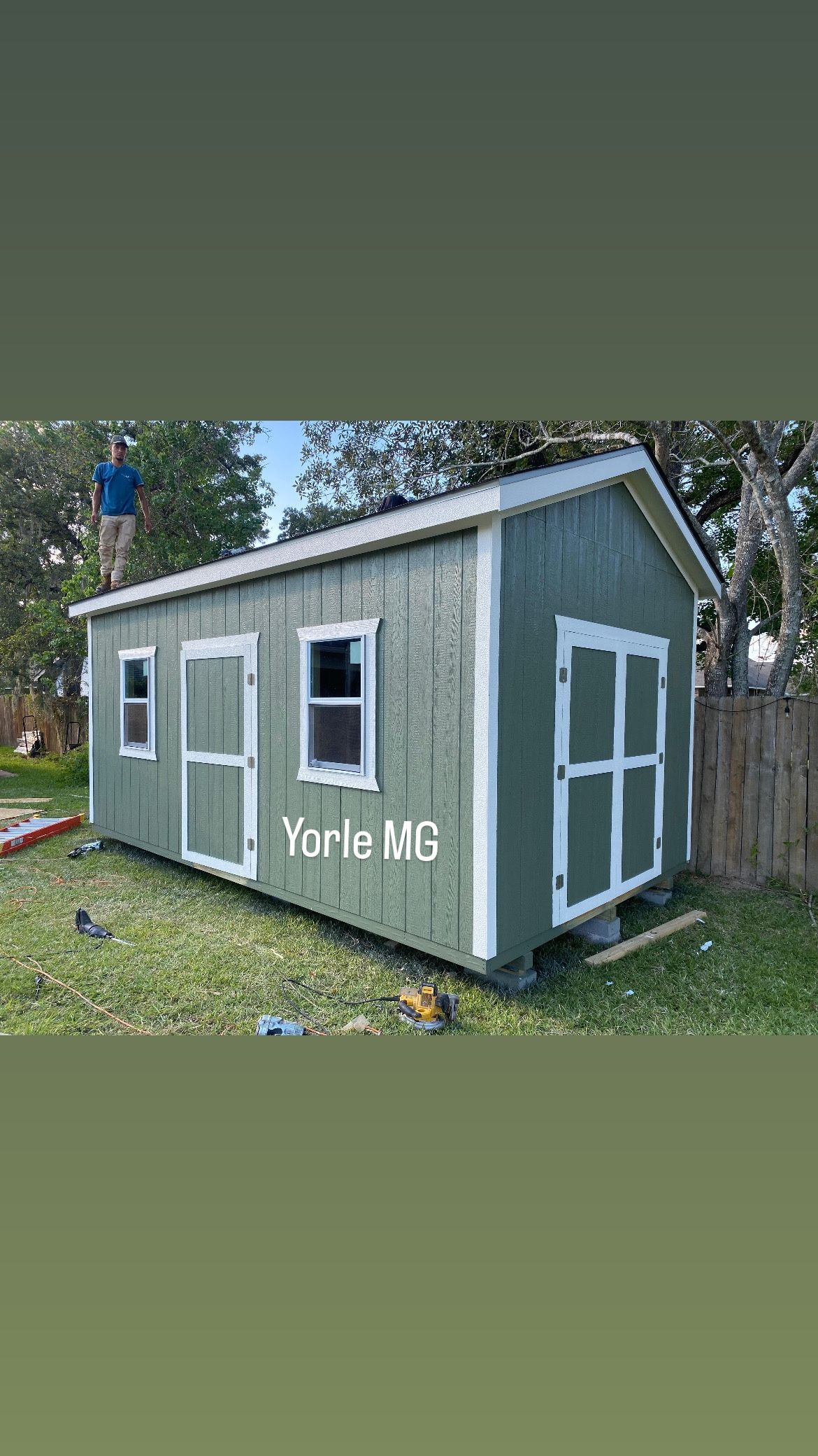 Storage Shed 12x16x8