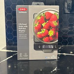 Oxo Soft works 5lb Food Scale With Pull Out Display 