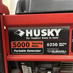 Husky 5000w Generator 