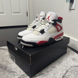 Jordan 4 Red Cement