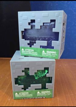 Minecraft jelly cubes squishy toy