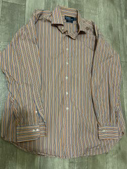 Polo by Ralph Lauren Regent Classic Fit Dress Shirt Regent Classic Neck Large 