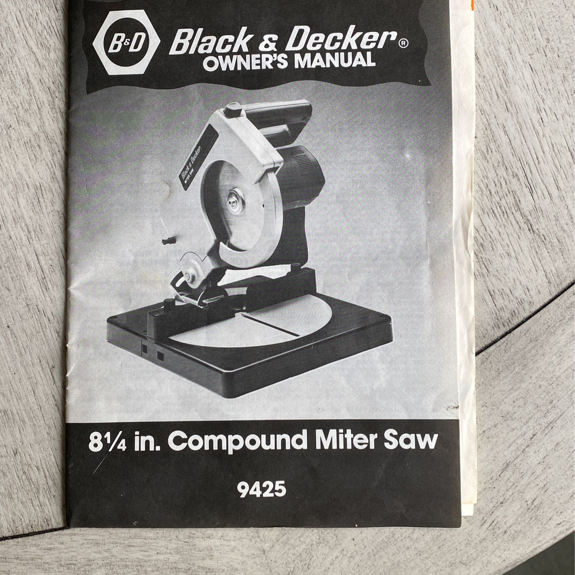 Compound Miter Saw