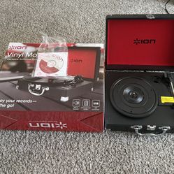 Vinyl Motion Portable Suitcase Turntable 