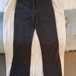 Women's Calvin Klein Dress Pant Sz(4) Black w/ Pinstripe 