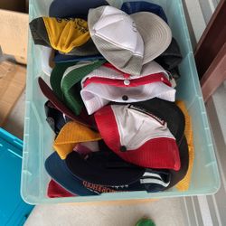 Tub Full Of Hats Like Brand New